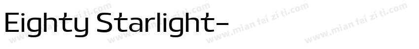 Eighty Starlight字体转换